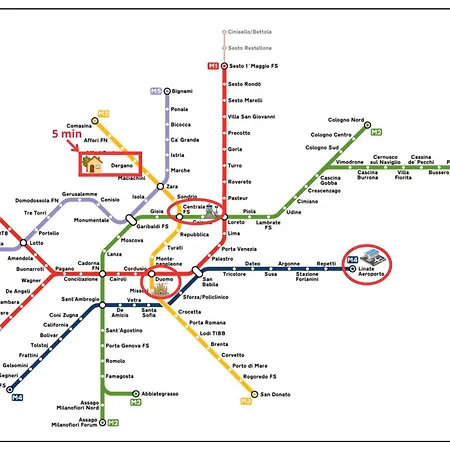 Near To Direct Metro To Duomo And Station - Quiet Apartament *